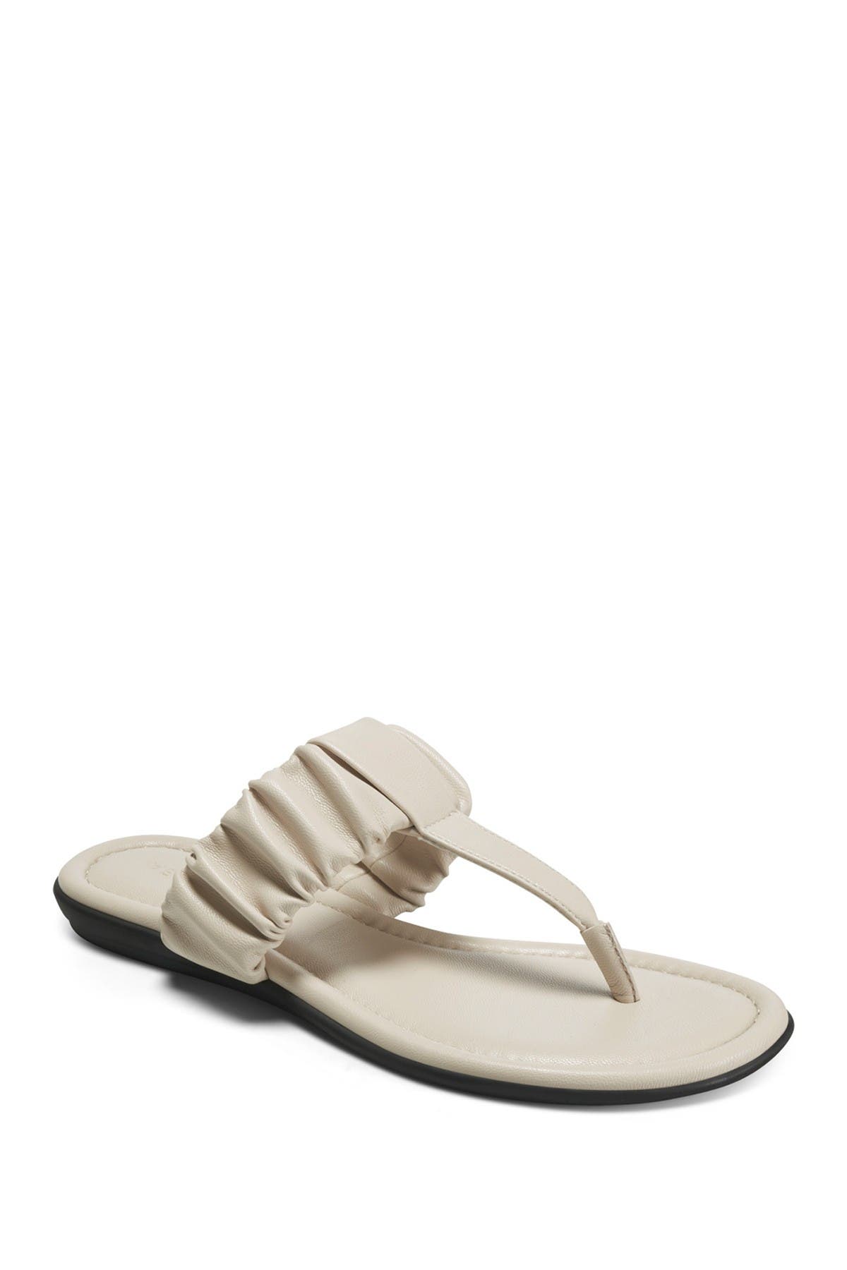 Aerosoles Cady T-strap Sandal In Open White15