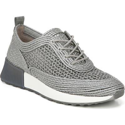 Sam Edelman Delma Woven Platform Sneaker, Grey