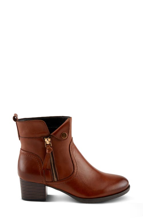 Shop Spring Step Nazca Bootie In Cognac