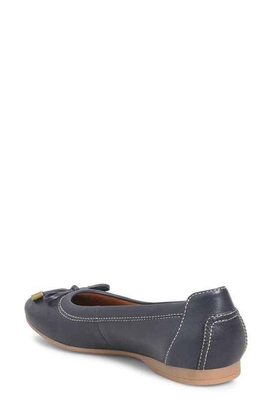 Comfortiva Keegan Ballet Flat In Sky Navy