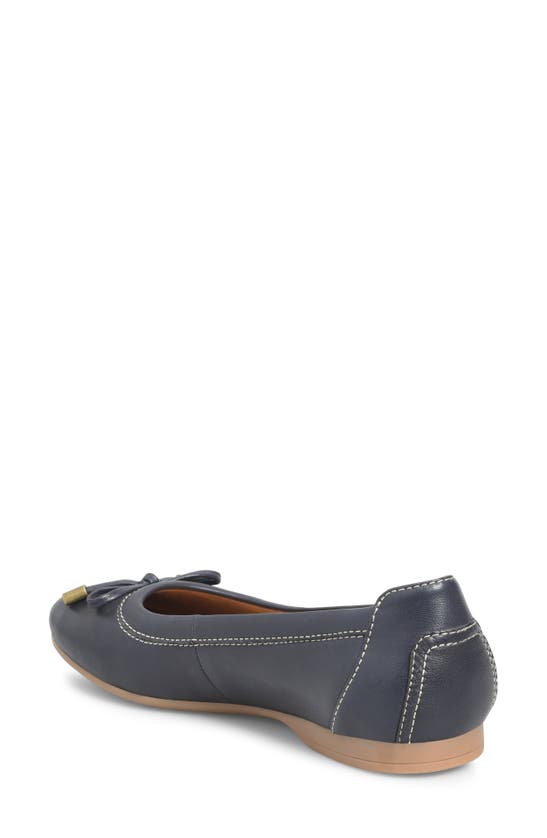 Shop Comfortiva Keegan Ballet Flat In Sky Navy