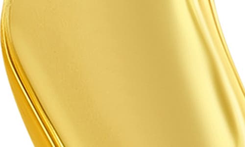Simona Irregular Shape Huggie Hoop Earrings In Gold