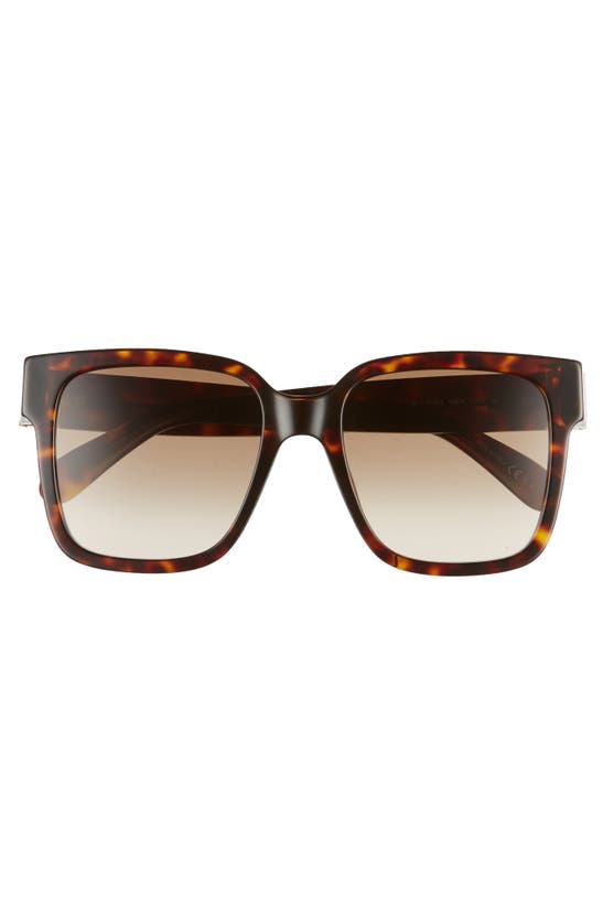 Givenchy 53mm Square Sunglasses In Dkhavana/ Brown Gradient | ModeSens