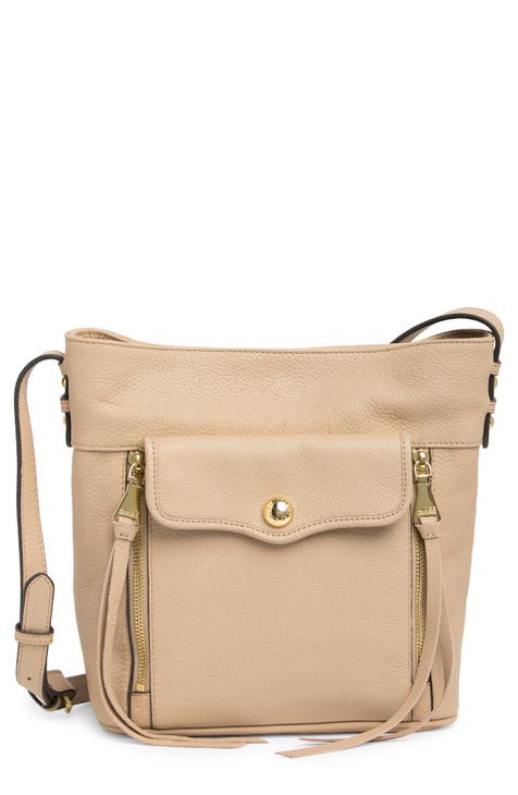 Elation Leather Bucket Bag