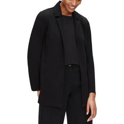 Eileen Fisher Notch Collar Jacket, Black