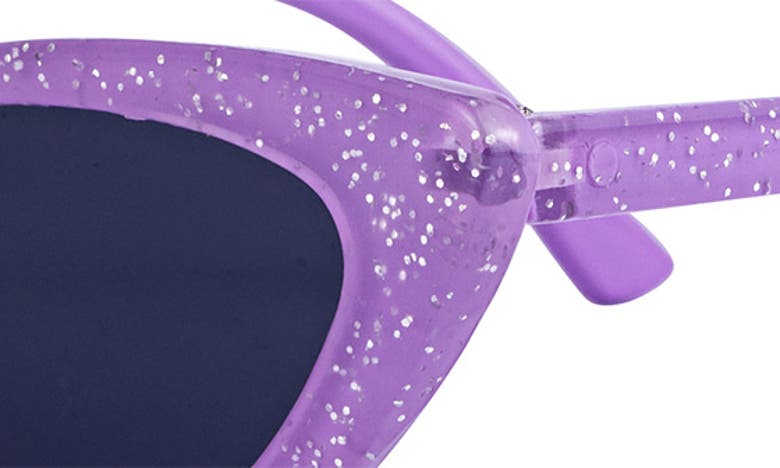 Shop Glambaby Kids' Laila Cat Eye Sunglasses In Purple