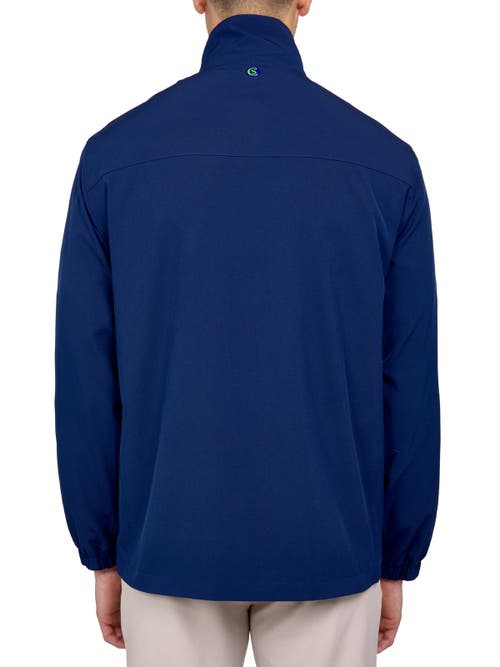 CONSTRUCT CONSTRUCT REGULAR FIT SOLID RECYCLED PERFORMANCE GOLF JACKET
