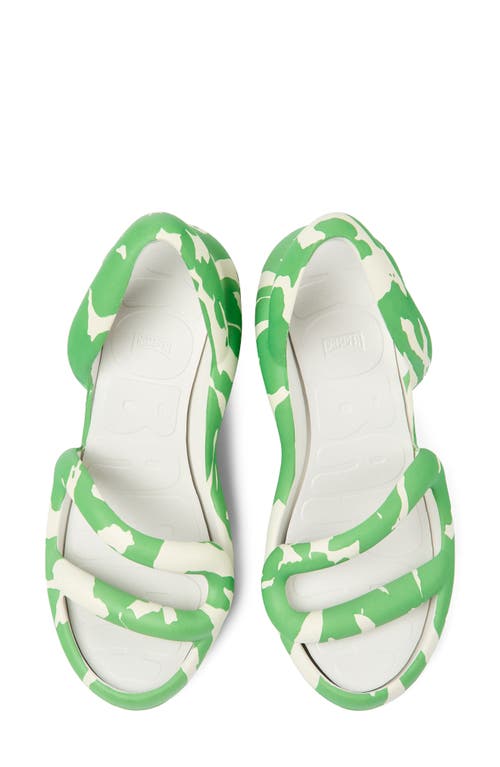 Shop Camper Kobarah Slingback Sandal In Green Multi