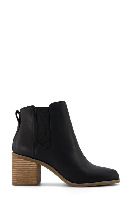 Shop Toms Evelyn Chelsea Boot In Black