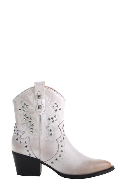 Shop Dirty Laundry Nowhere Pointed Toe Western Boot In Ice