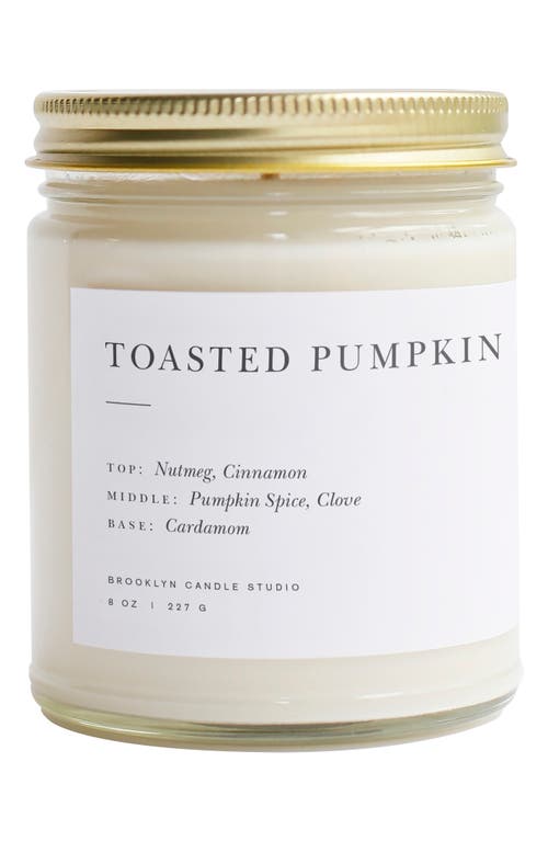 Brooklyn Candle Minimalist Collection - Toasted Pumpkin Candle