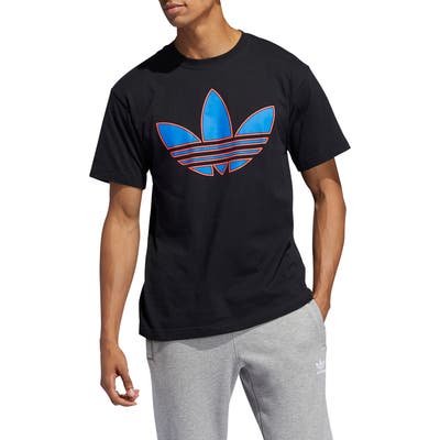 Adidas Originals Trefoil Logo T-Shirt, Black