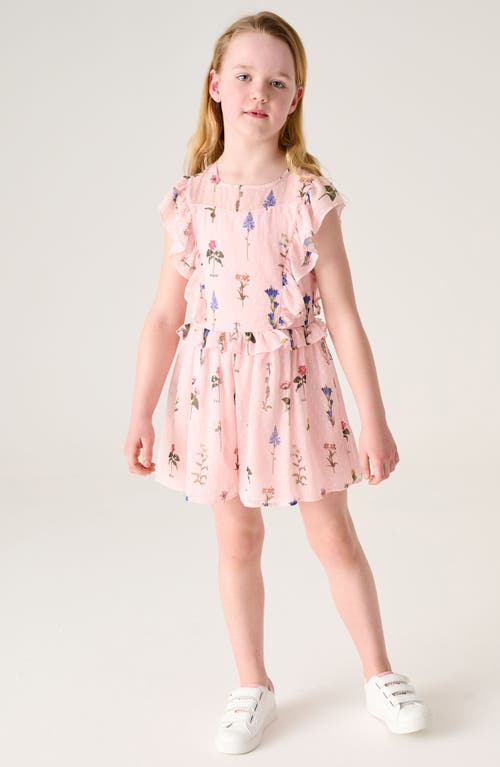 Ted Baker Baker By  Kids' Dobby Romper In Pink