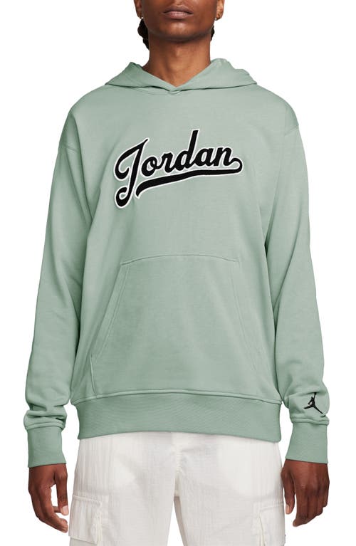 Nike Jordan Flight Mvp Oversize Fleece Hoodie In Seafoam