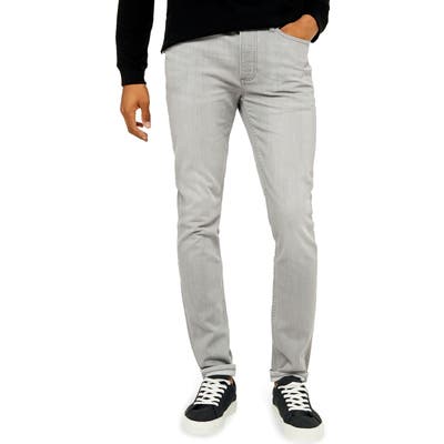 Topman Skinny Fit Jeans, Grey