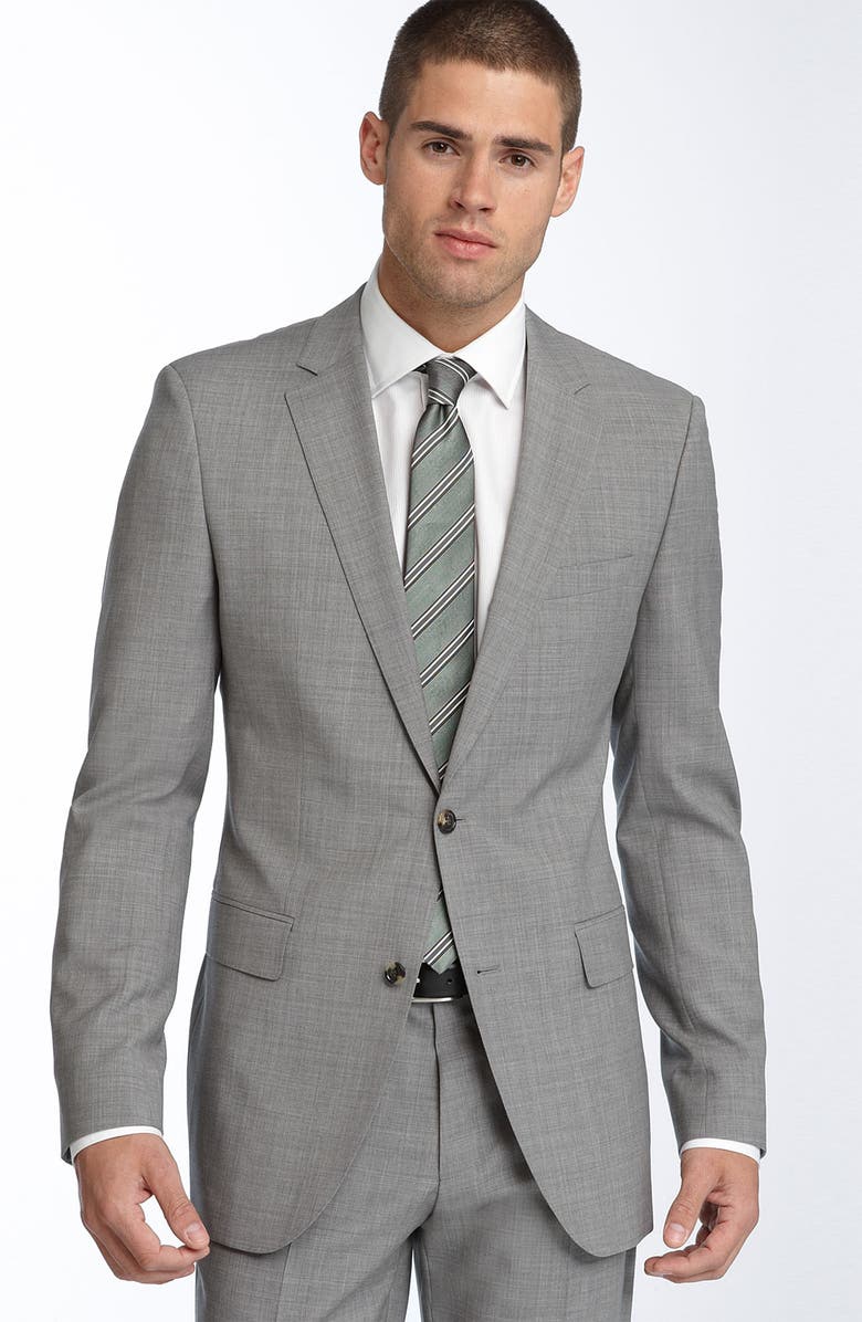 BOSS Black 'James/Sharp 2' Grey Wool Suit Nordstrom BOSS Black 'James/Sharp 2' Grey Wool Suit Nordstrom