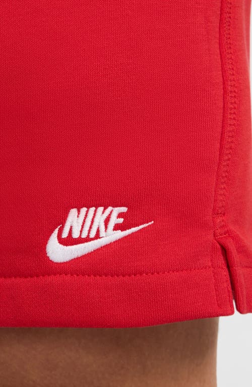 Nike Mens  Club Flow Shorts In University Red/ University Red