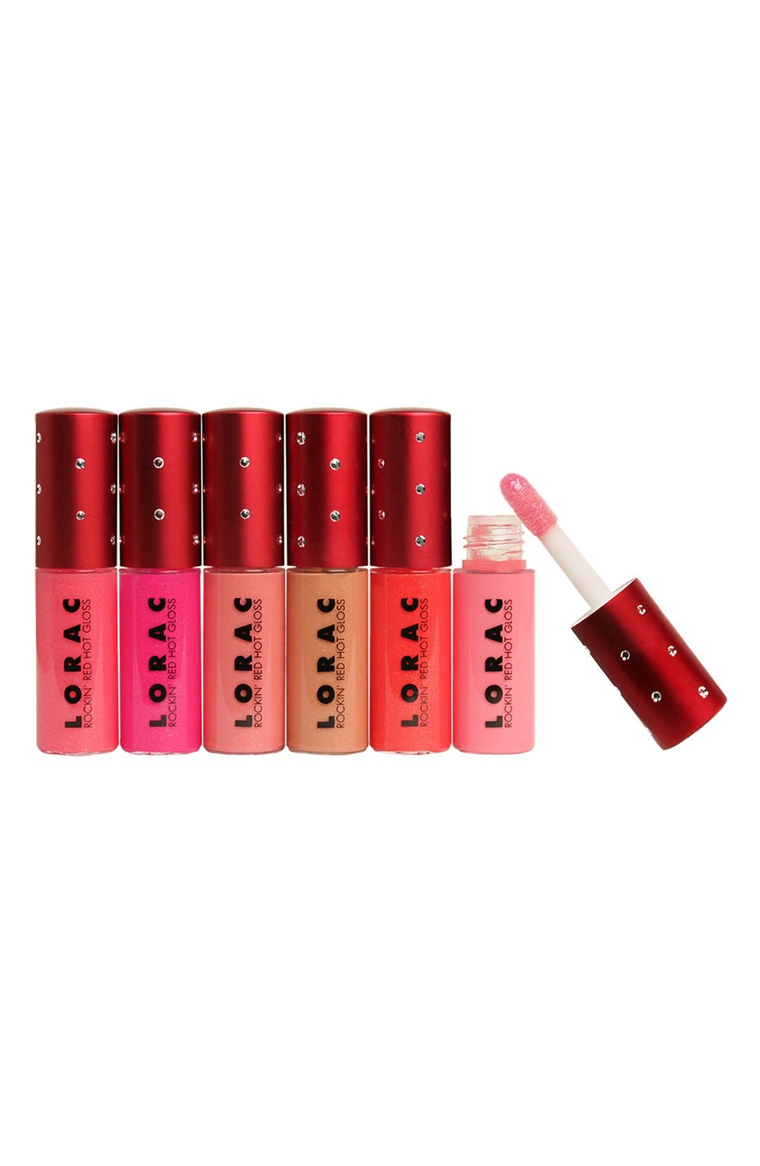 LORAC 'Rockin' Red Hot' Mini Lip Gloss Set (55 Value) Nordstrom
