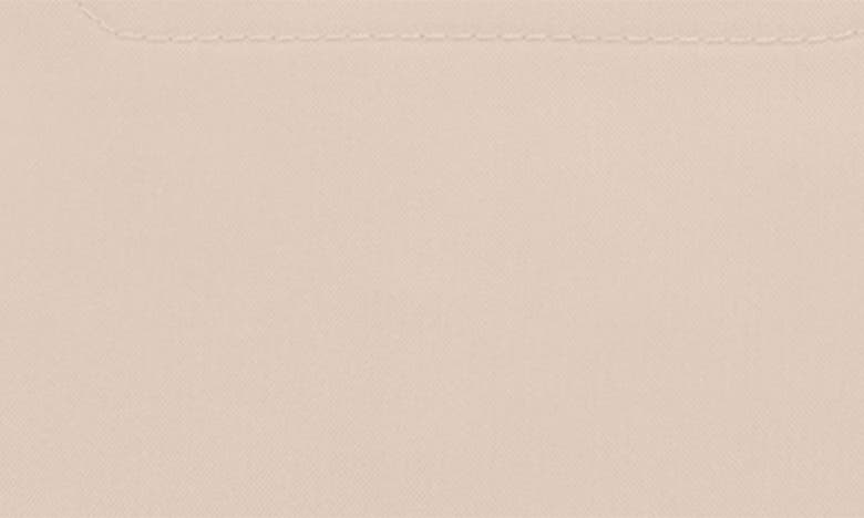 Longchamp 'm Le Pliage Original' White Shoulder Bag With Embossed Logo In Paper