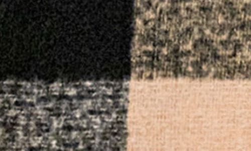 Marcus Adler Plaid Scarf In Black