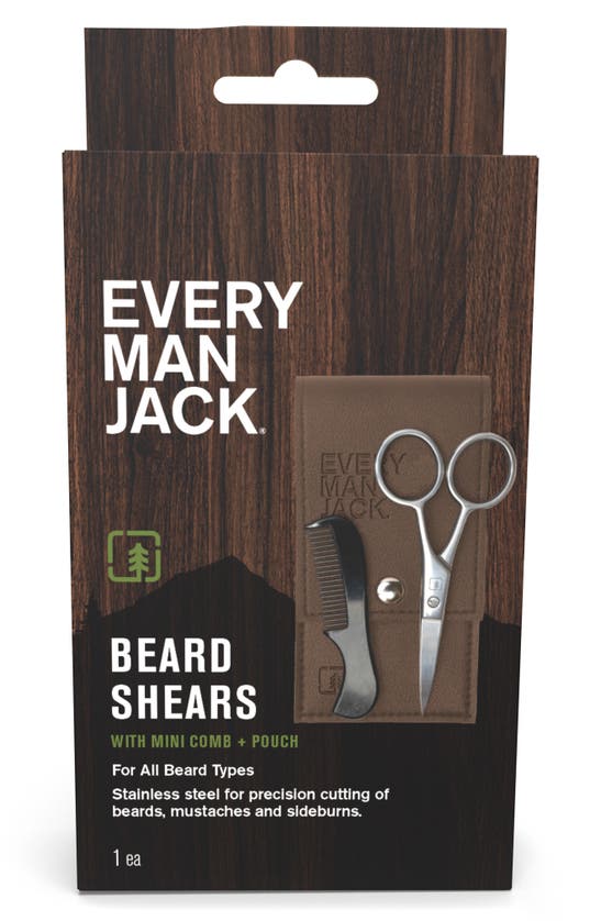 Every Man Jack Beard Shears In Silver