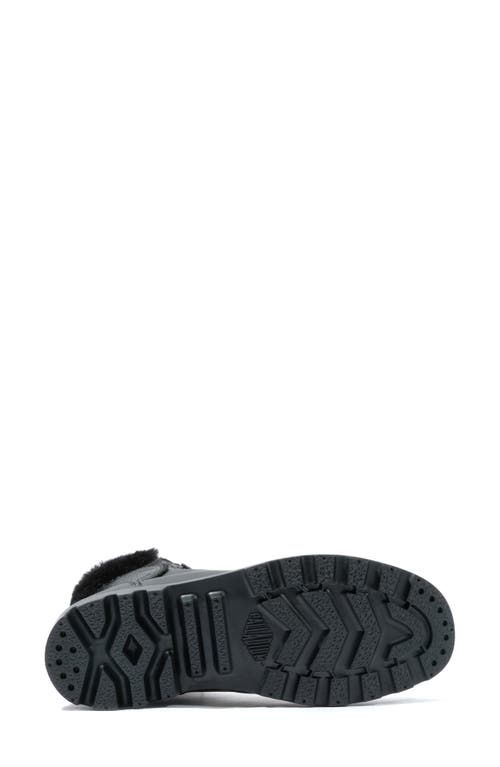 Palladium Pampa Hi Faux Fur Lined Boot In Black