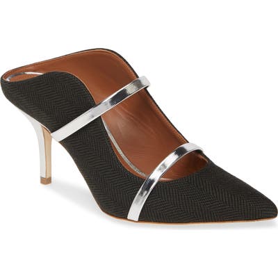 Malone Souliers Maureen Double Band Mule - Grey