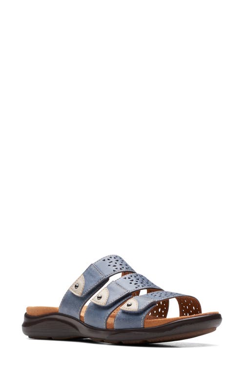 Clarks(r) Kitly Walk Sandal in Denim