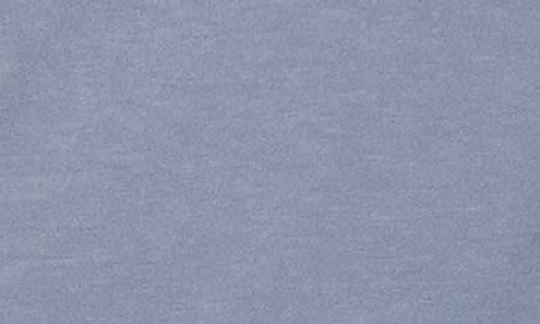 Shop Nike Kids' Embroidered Swoosh T-shirt In Ashen Slate/ White