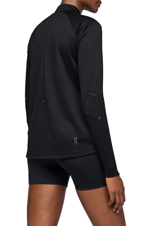 On Climate Shirt In Black