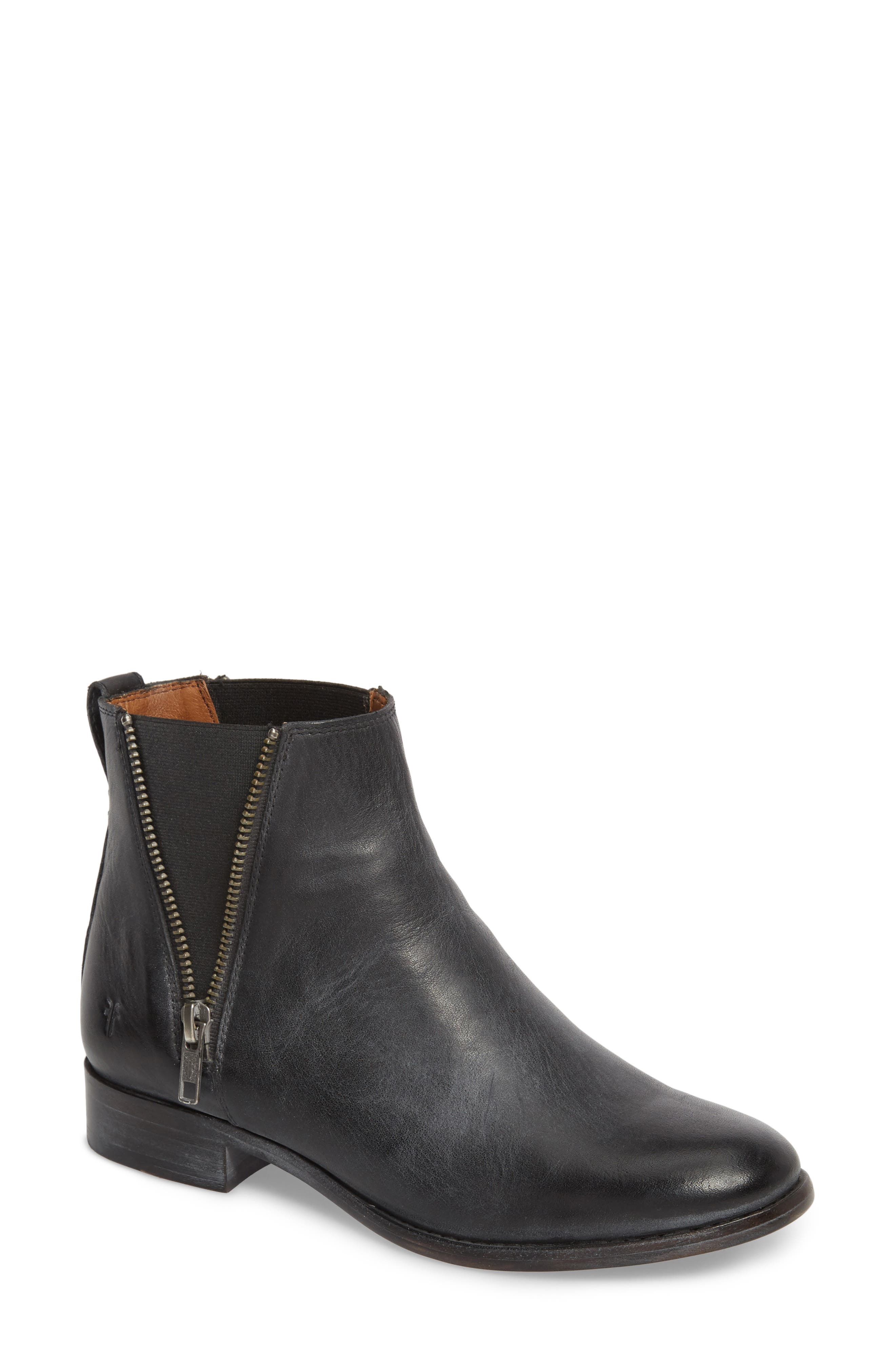 Frye Carly Chelsea Boot- Black