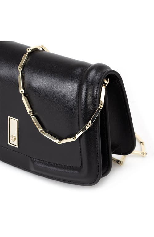 Hugo Boss Hugo Ariell Leather Clutch In Black