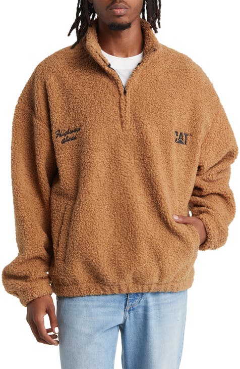 High Pile Fleece Half Zip Pullover