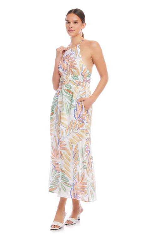 Shop Fifteen Twenty Eden Linen Sundress In Print