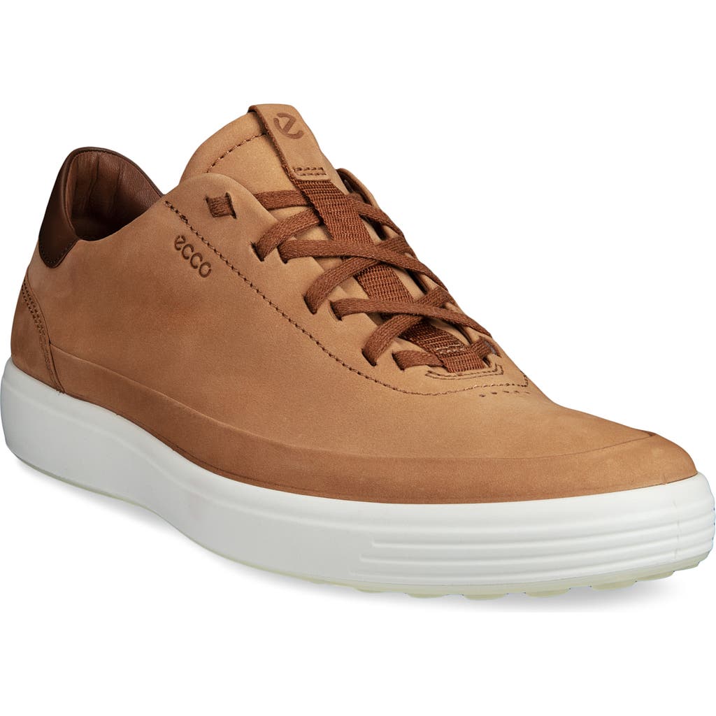 Ecco Soft 7 Sneaker In Whisky/cocoa Brown