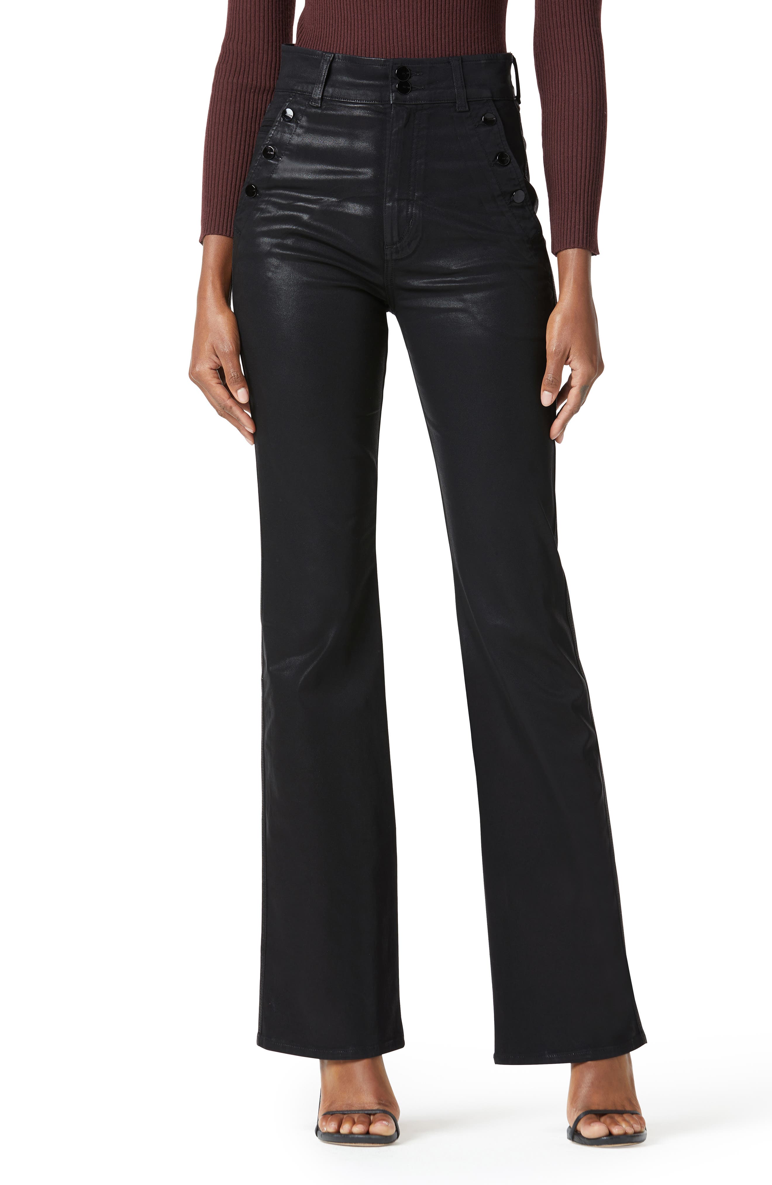 black skinny bootcut jeans