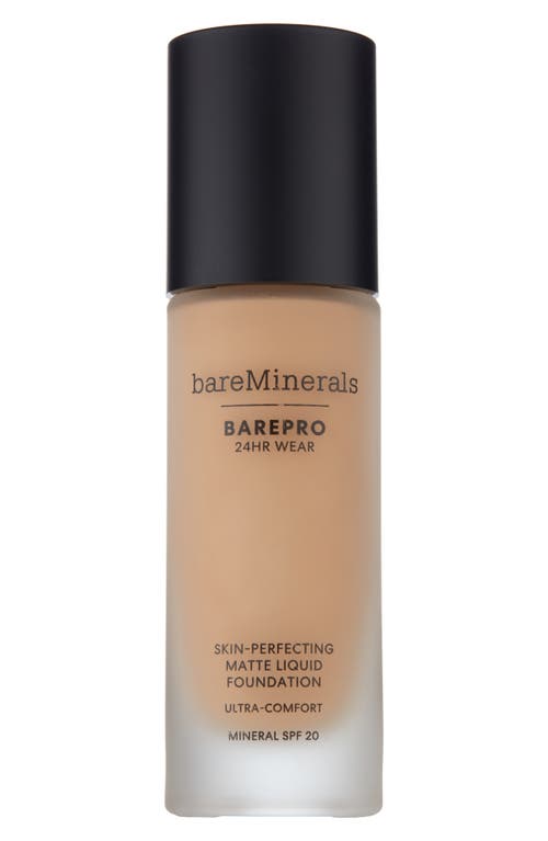® bareMinerals BAREPRO 24HR Wear Skin-Perfecting Matte Liquid Foundation Mineral SPF 20 PA++ in Light 21 Neutral