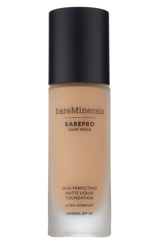 Shop Bareminerals Barepro 24hr Wear Skin-perfecting Matte Liquid Foundation Mineral Spf 20 Pa++ In Light 21 Neutral