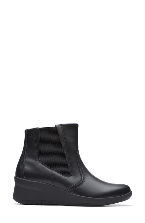 Clarks Suttyn Rae In Black Leather