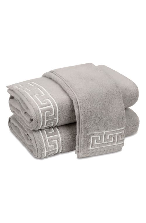 Matouk Adelphi Cotton Bath Towel in Sterling at Nordstrom