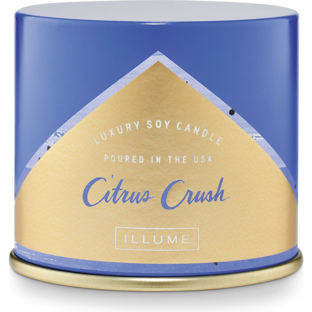 Illume ® Citrus Crush Vanity Tin Candle In Gold