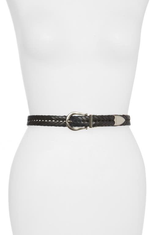 ALLSAINTS ALLSAINTS WOVEN LEATHER BELT 