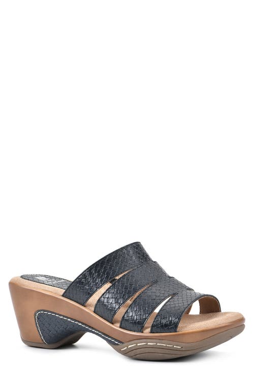 WHITE MOUNTAIN FOOTWEAR WHITE MOUNTAIN FOOTWEAR WHITE MOUNTAIN VALORA WEDGE SANDAL 