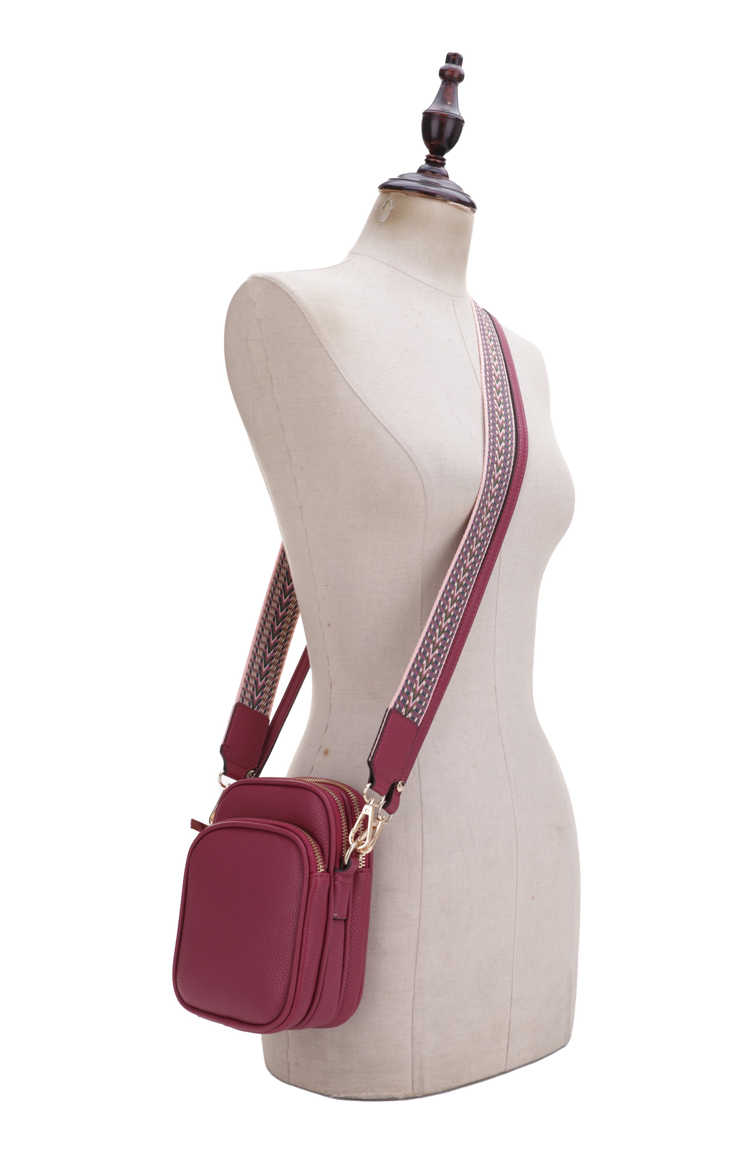 Mali + Lili Josephine Recycled Vegan Leather Crossbody Bag Nordstrom