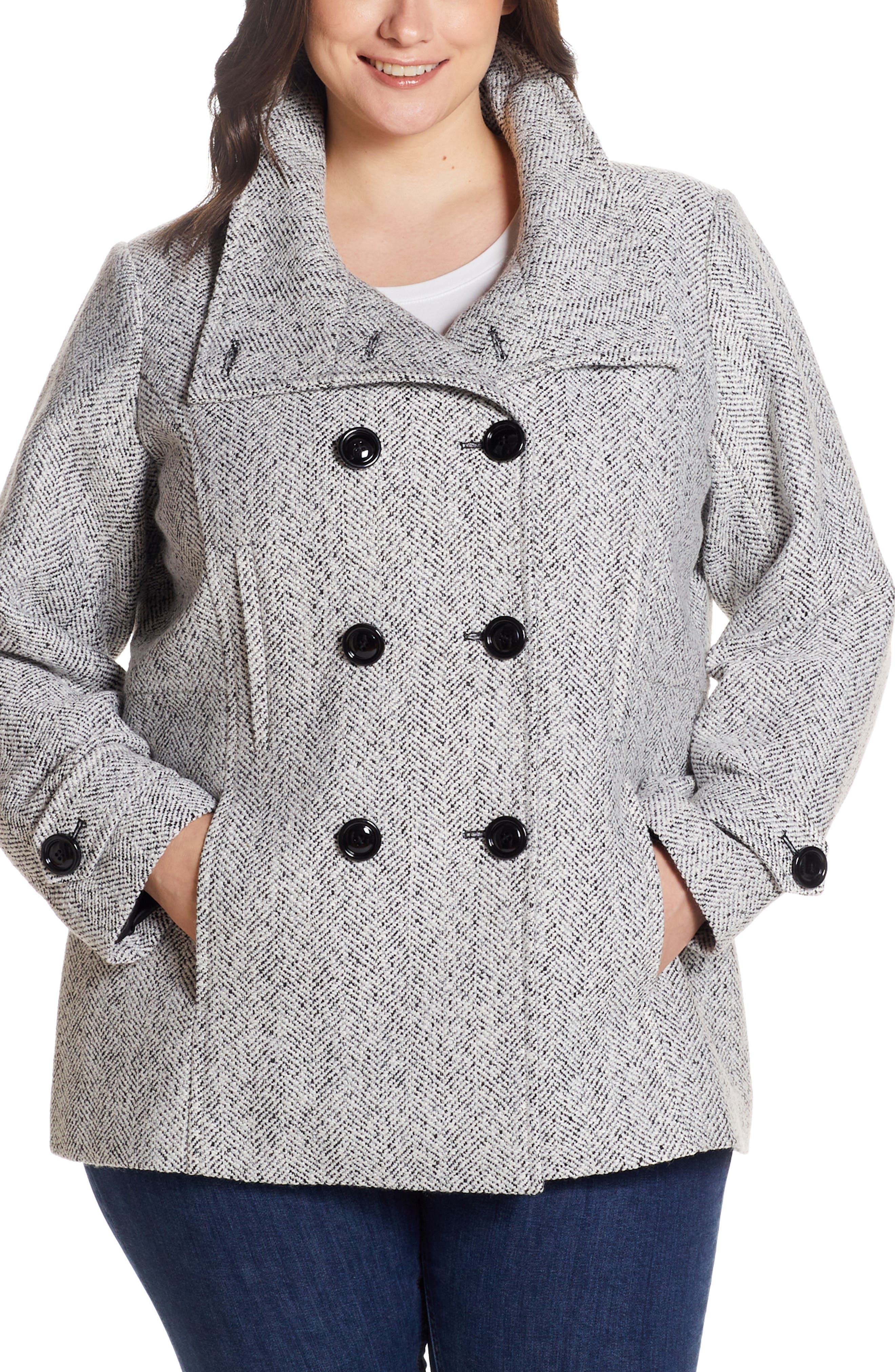 plus size car coats