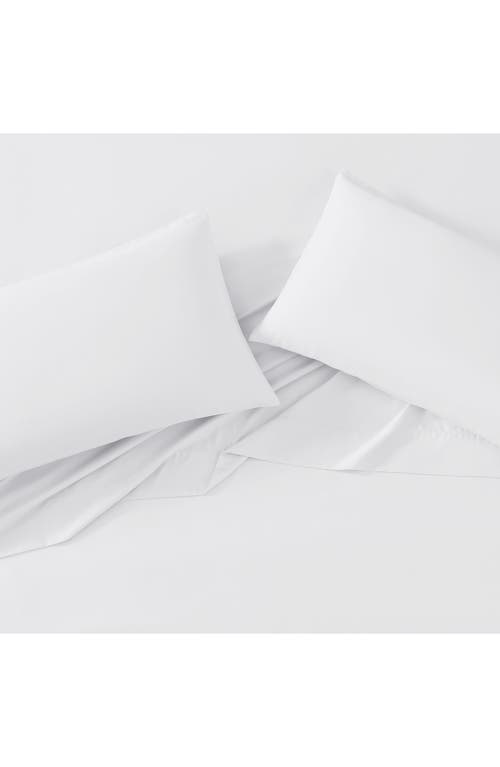 Laura Ashley Solid Sheet Set In White