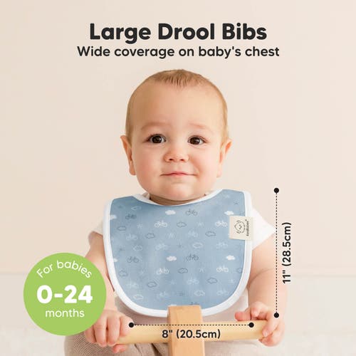 Shop Keababies 8-pack Baby Drool Bibs In Vessels