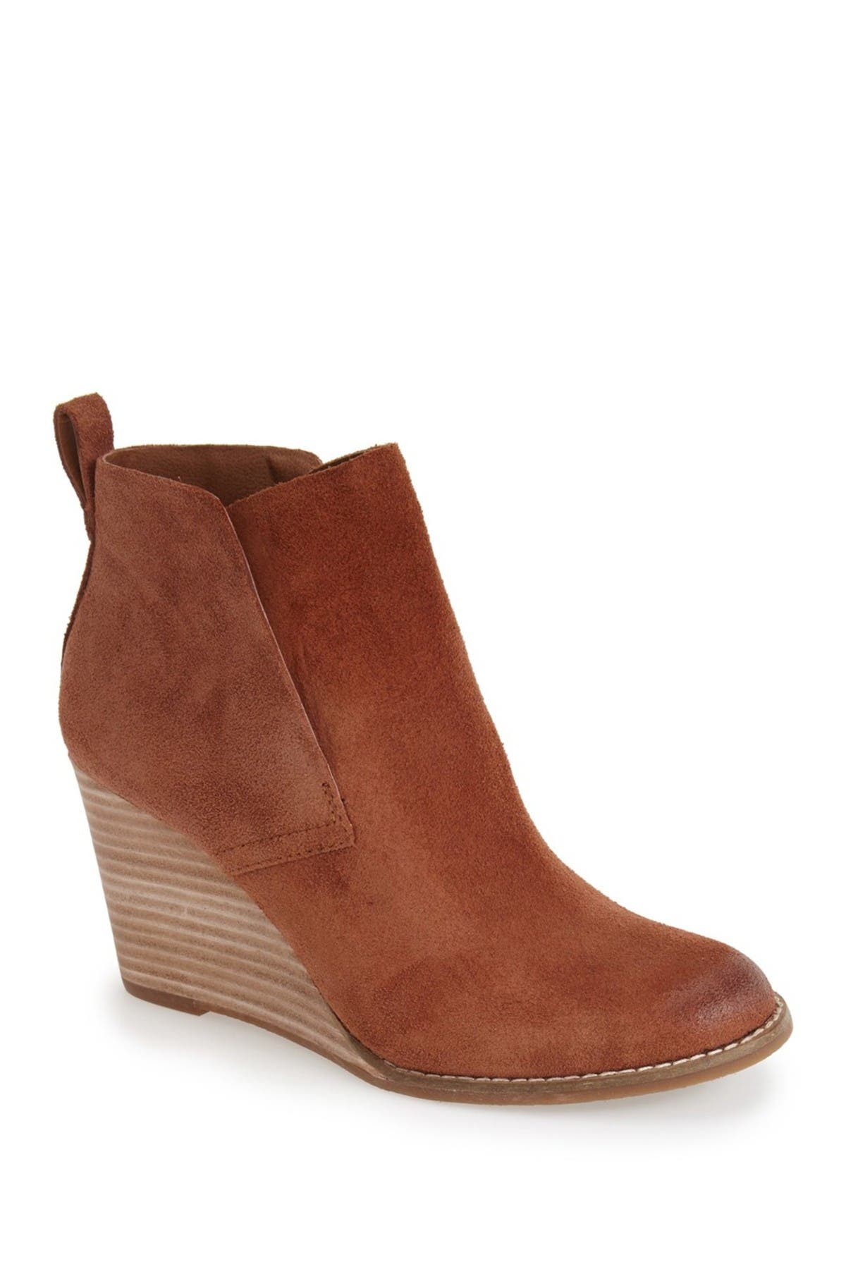 lucky brand yoniana wedge bootie