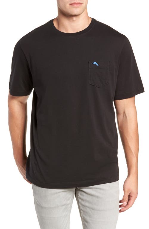 Tommy Bahama 'New Bali Sky' Original Fit Crewneck Pocket T-Shirt Black at Nordstrom,