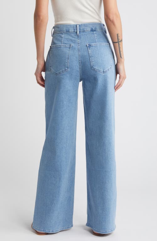 Shop Le Jean Jude Wide Leg Trouser Jeans In Sweet Summer